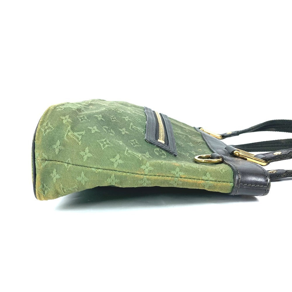 LOUIS VUITTON Tote Bag M92682 Monogram mini canvas khaki Monogram mini Lucille PM Women Used Authentic