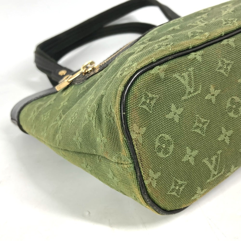 LOUIS VUITTON Tote Bag M92682 Monogram mini canvas khaki Monogram mini Lucille PM Women Used Authentic