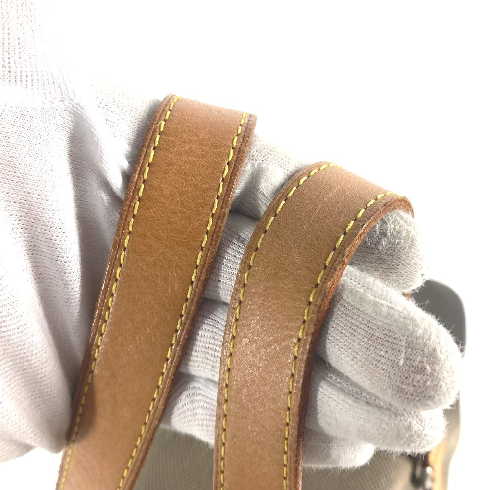 LOUIS VUITTON Boston Duffel bag M93064 Damier Jean Canvas khaki Damier Jean Akatan mens Used Authentic