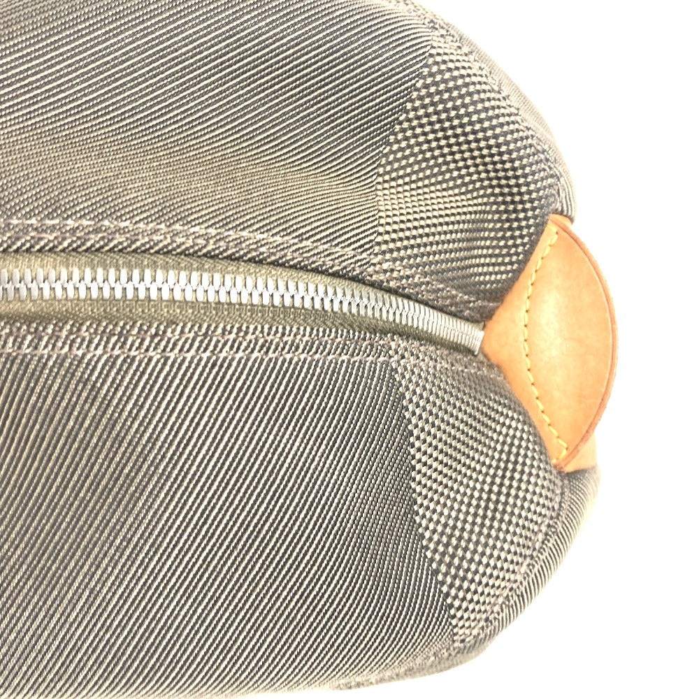 LOUIS VUITTON Boston Duffel bag M93064 Damier Jean Canvas khaki Damier Jean Akatan mens Used Authentic