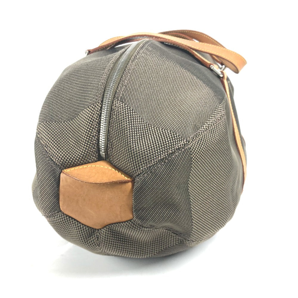 LOUIS VUITTON Boston Duffel bag M93064 Damier Jean Canvas khaki Damier Jean Akatan mens Used Authentic