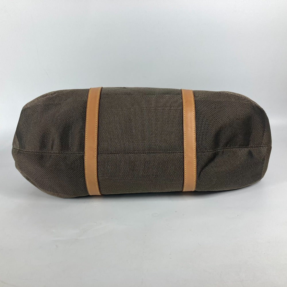LOUIS VUITTON Boston Duffel bag M93064 Damier Jean Canvas khaki Damier Jean Akatan mens Used Authentic