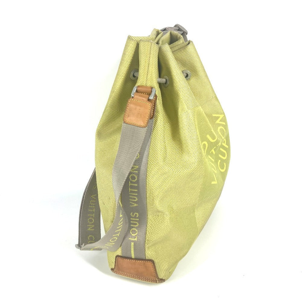 LOUIS VUITTON Shoulder Bag M80635 Damier Jean Canvas yellow LV Cup Damier Geant volunteer