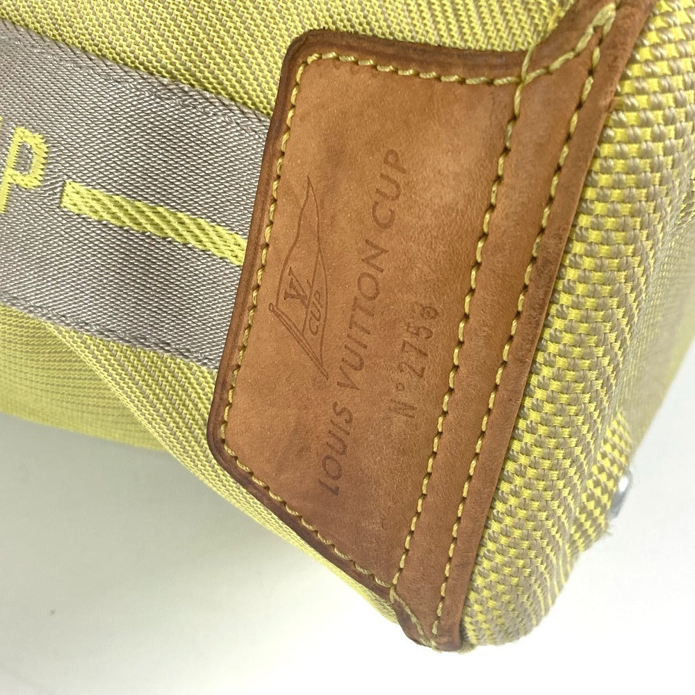 LOUIS VUITTON Shoulder Bag M80635 Damier Jean Canvas yellow LV Cup Damier Geant volunteer