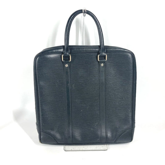 LOUIS VUITTON Tote Bag M59122 Epi Leather black Epi Vivienne MM mens Used Authentic