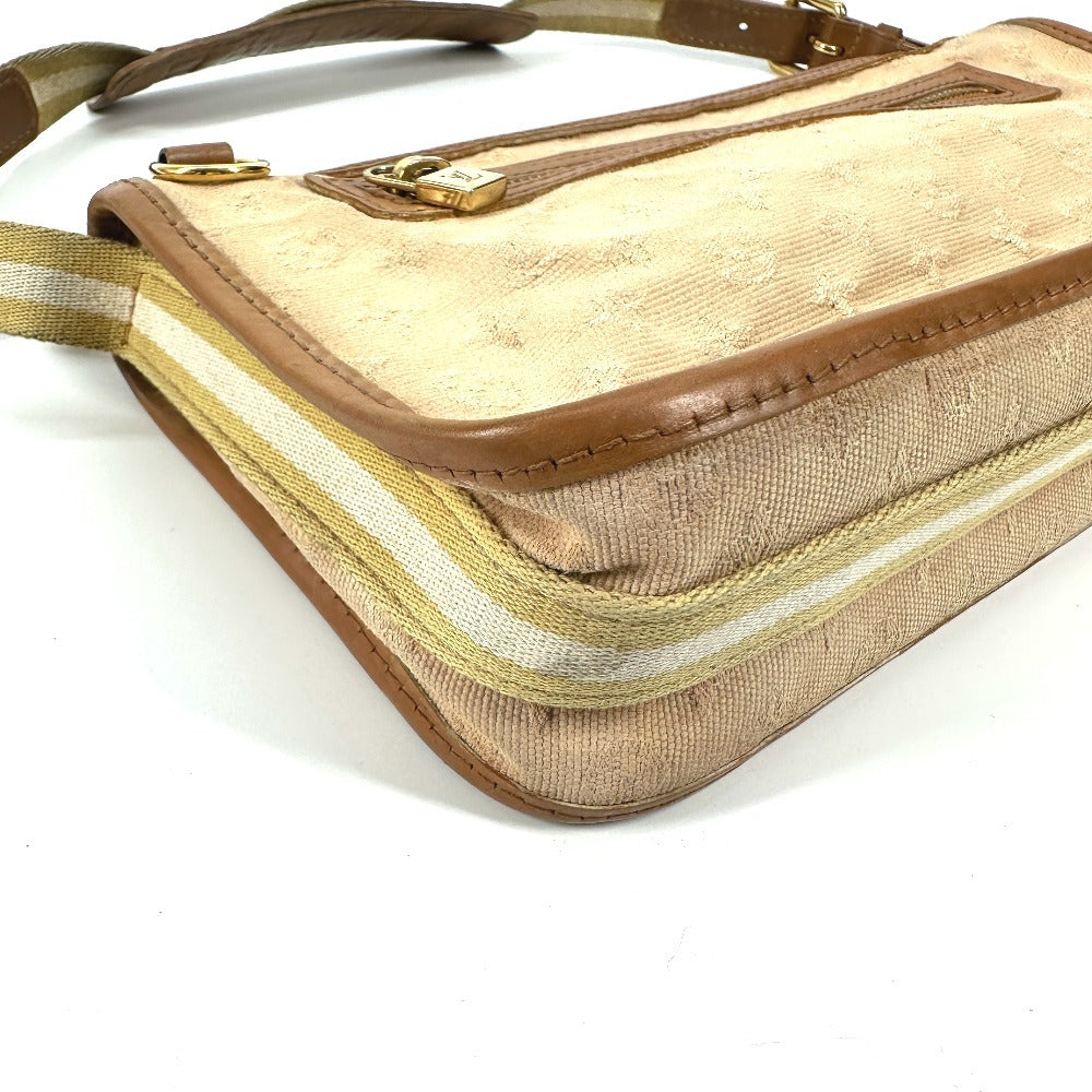 LOUIS VUITTON Shoulder Bag M92333 Monogram mini canvas beige Monogram mini Pochette Catrain