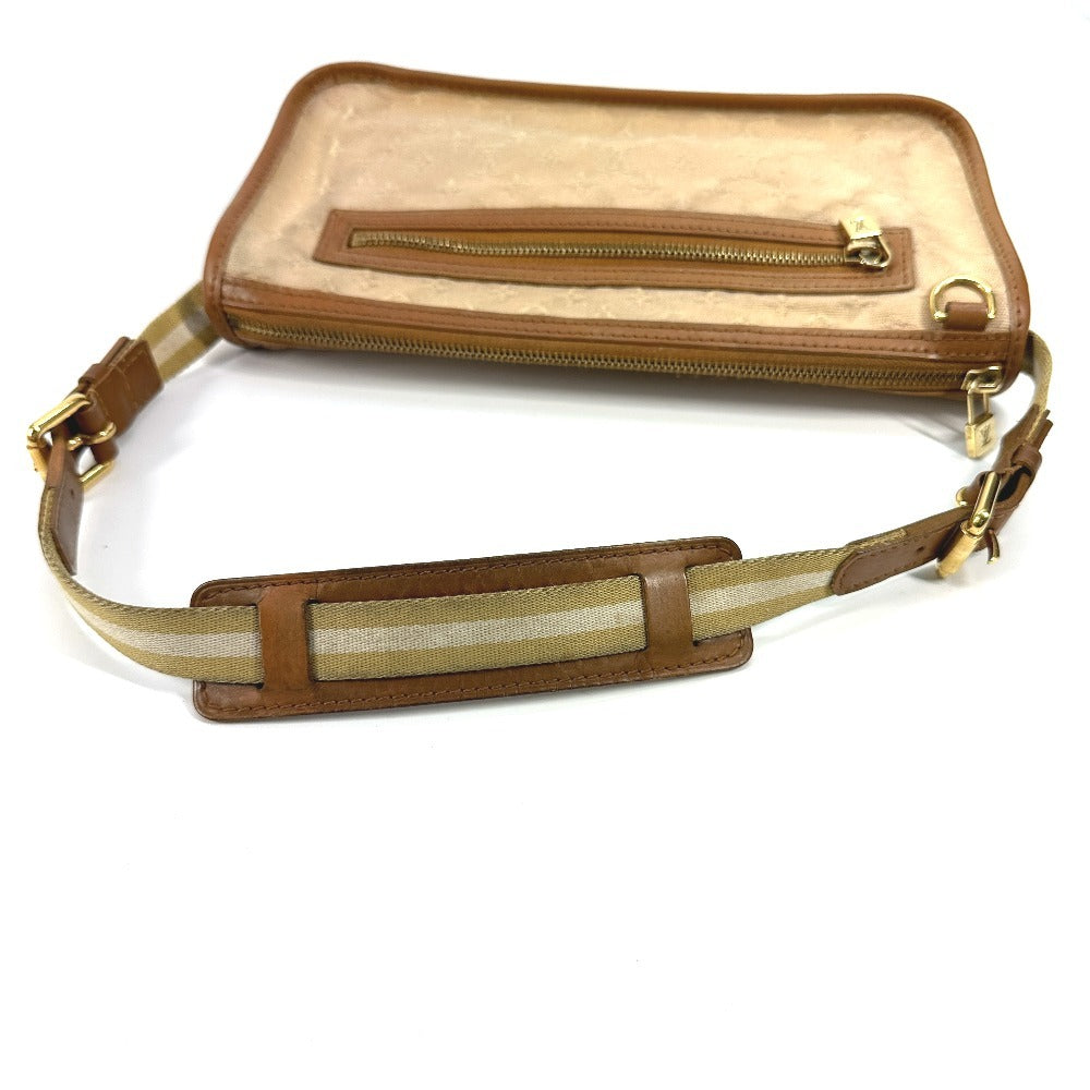 LOUIS VUITTON Shoulder Bag M92333 Monogram mini canvas beige Monogram mini Pochette Catrain