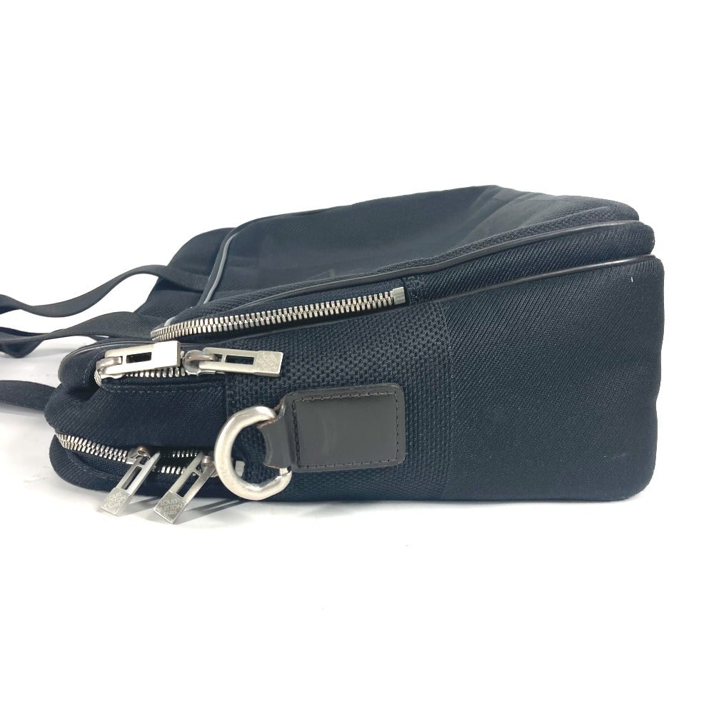 LOUIS VUITTON Business bag N58035 Damier Jean Canvas black Damier Jean Associate GM mens Used Authentic
