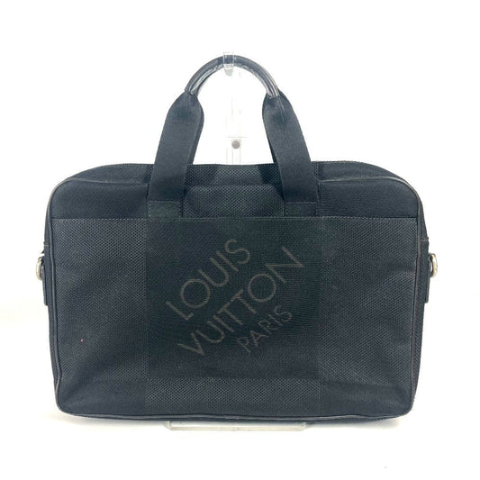 LOUIS VUITTON Business bag N58035 Damier Jean Canvas black Damier Jean Associate GM