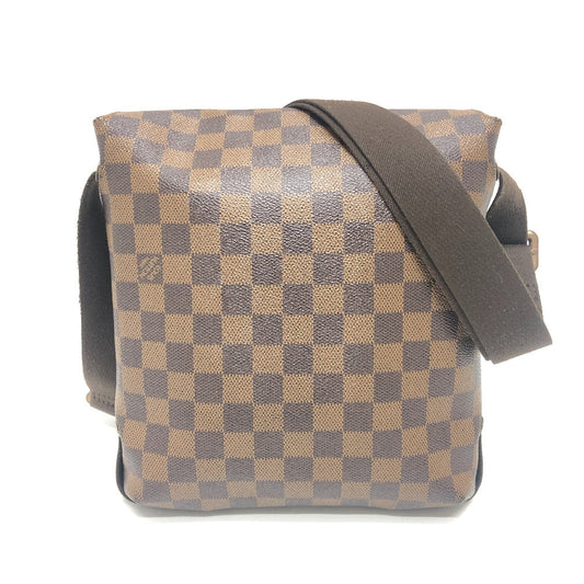 LOUIS VUITTON Shoulder Bag N51210 Damier canvas Brown Brooklyn PM