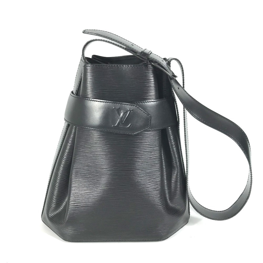 LOUIS VUITTON Shoulder Bag M80157 Epi Leather black Epi Sac De Paul PM Women Used Authentic