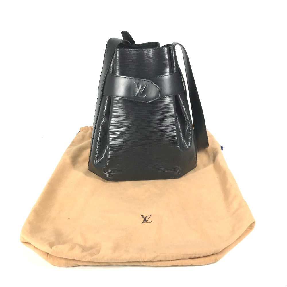 LOUIS VUITTON Shoulder Bag M80157 Epi Leather black Epi Sac De Paul PM Women Used Authentic