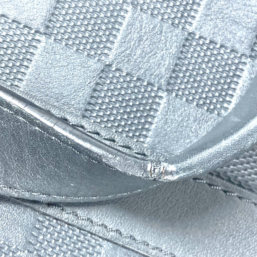 LOUIS VUITTON Tote Bag N41269 Damier Anfini Leather black Damier Anfini Tadao PM mens Used Authentic