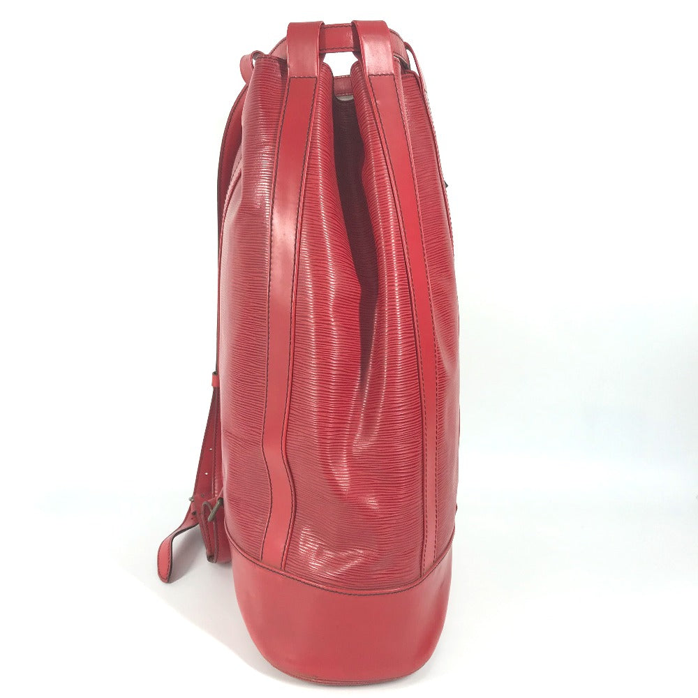 LOUIS VUITTON Shoulder Bag M43087 Epi Leather Red Epi RandonneeGM Women Used Authentic
