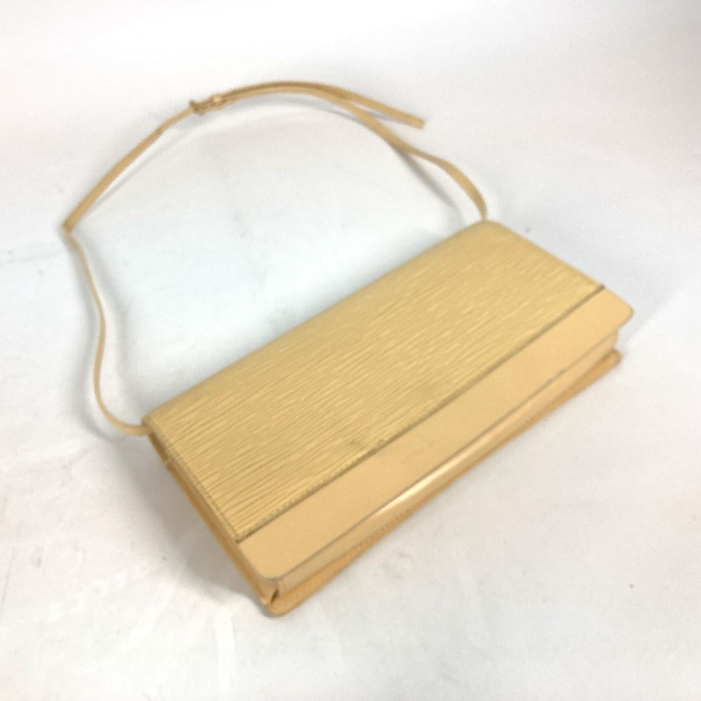 LOUIS VUITTON Shoulder Bag M5273A Epi Leather yellow Epi Honfleur Women Used Authentic