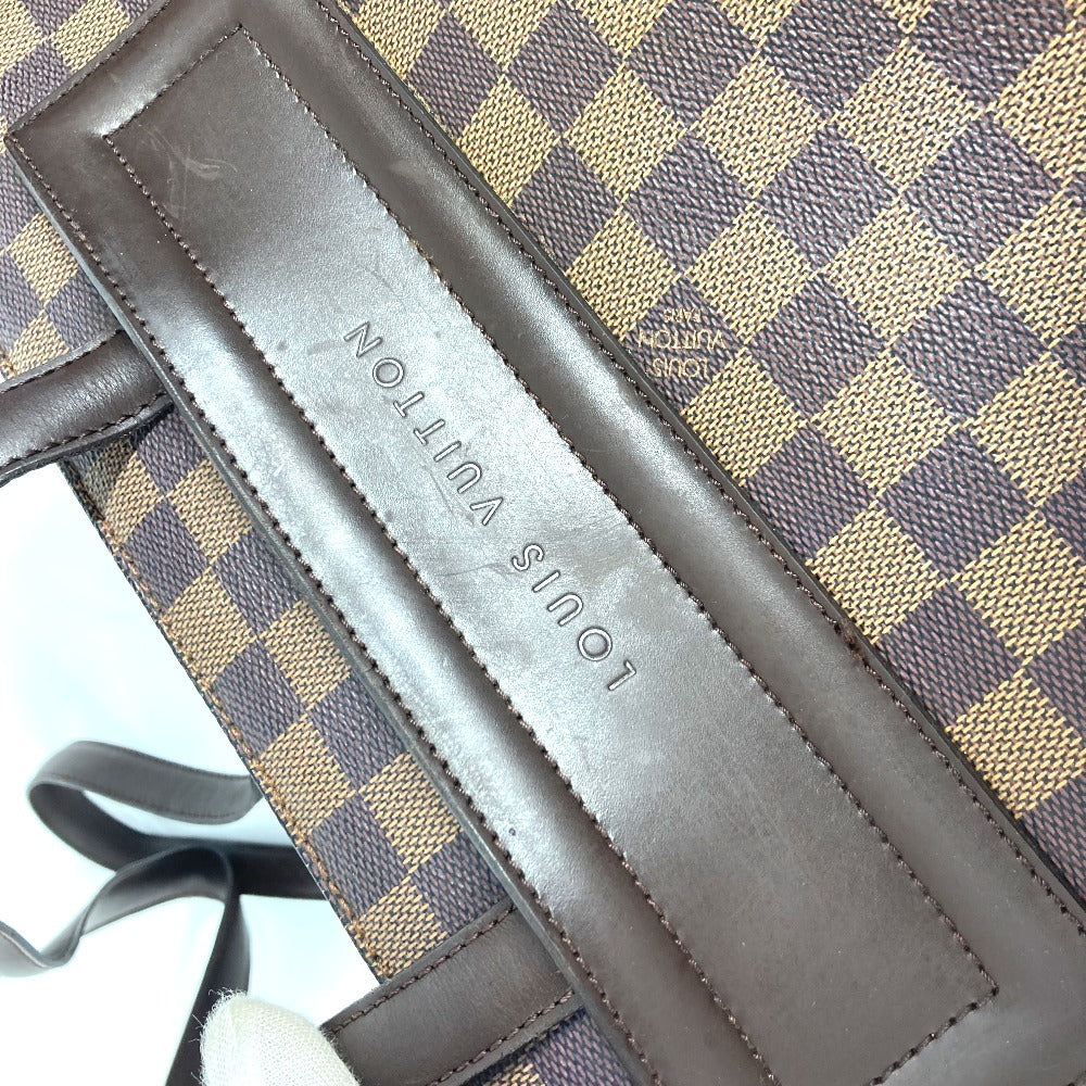 LOUIS VUITTON Shoulder Bag N51124 Damier canvas Brown Damier Parioli GM unisex(Unisex) Used Authentic