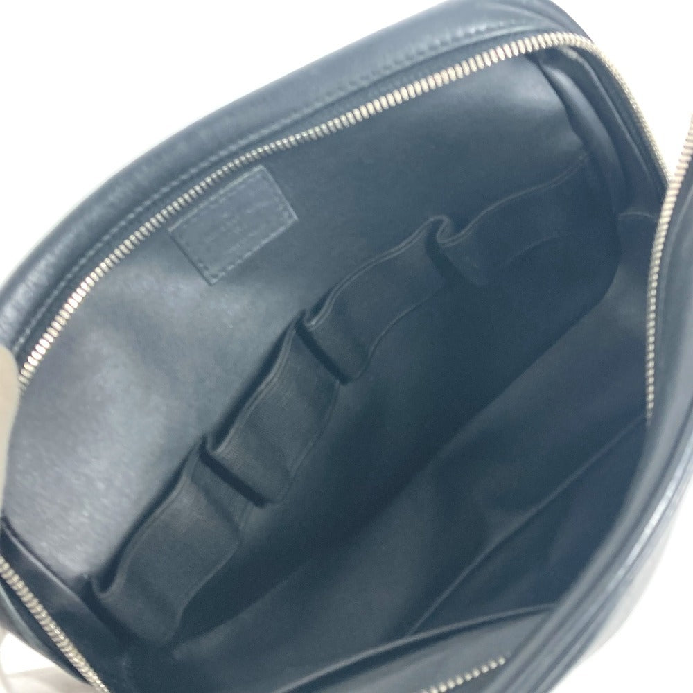 LOUIS VUITTON business bag N23347 Damier Anfini Leather black Damier Anfini Truth Toilette unisex(Unisex) Used Authentic