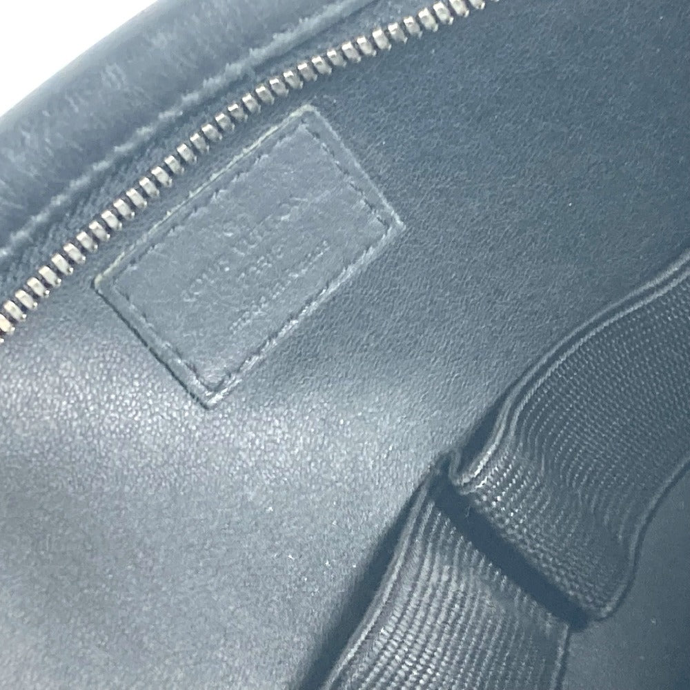LOUIS VUITTON business bag N23347 Damier Anfini Leather black Damier Anfini Truth Toilette unisex(Unisex) Used Authentic