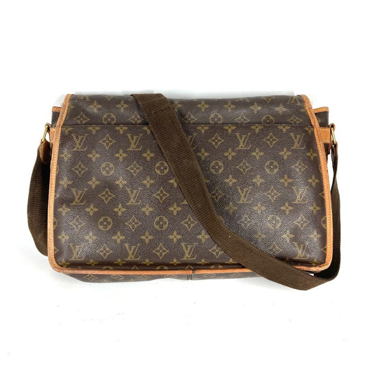 LOUIS VUITTON Shoulder Bag M42246 Monogram canvas Brown Monogram Giveshier GM unisex(Unisex) Used Authentic