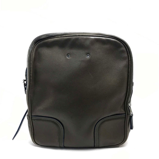 LOUIS VUITTON Shoulder Bag M95781 leather khaki Men's bag mens Used Authentic