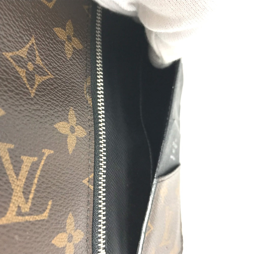 LOUIS VUITTON Long Wallet Purse M93800 Monogram canvas Brown Monogram macacer Portefeuille Tanon mens Used Authentic