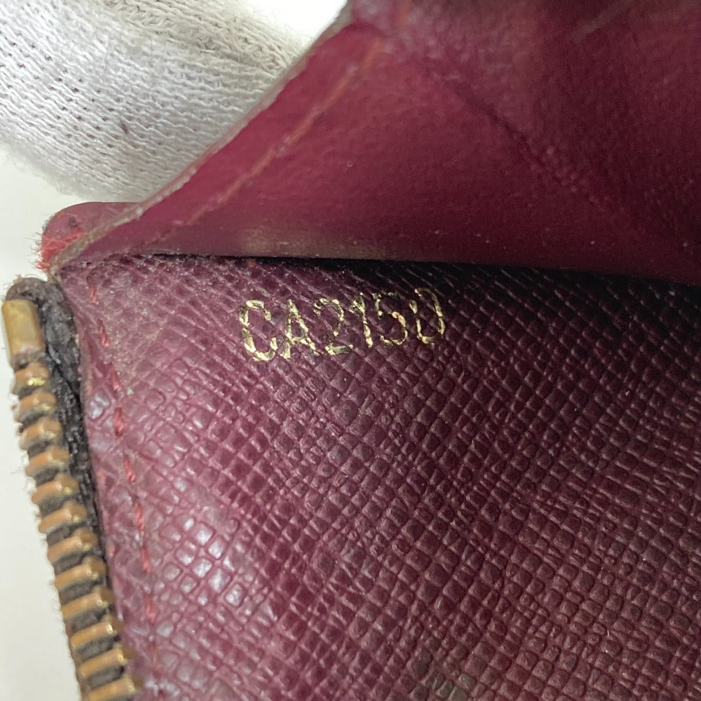 LOUIS VUITTON Coin case N63094 Damier canvas Brown Damier Pochette cree Women Used Authentic