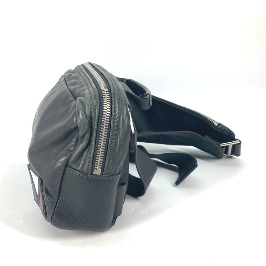 LOUIS VUITTON Sling bag M50445 leather gray V-Line 2WAY Handbag Fast Cross Sling bag mens Secondhand Authentic