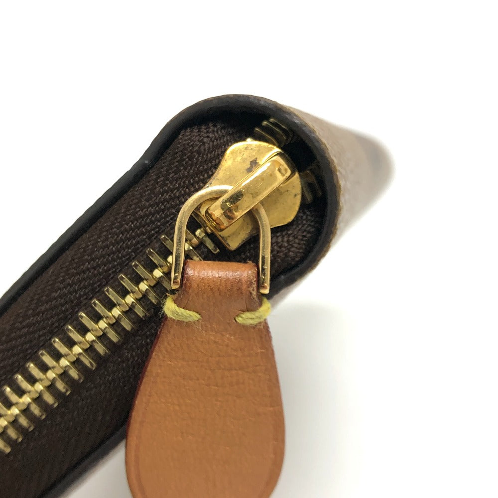 LOUIS VUITTON Long Wallet Purse ‚l67687 Monogram reverse canvas Brown Monogram Giant Women Used Authentic