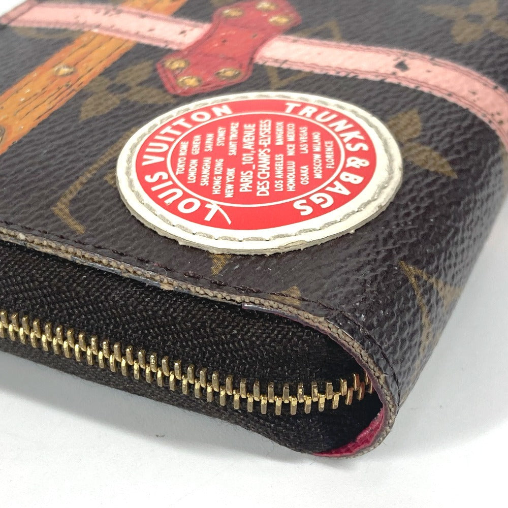 LOUIS VUITTON Coin case M62617 Monogram canvas multicolor Monogram Summer Trunk Zippy coin purse Women Used Authentic