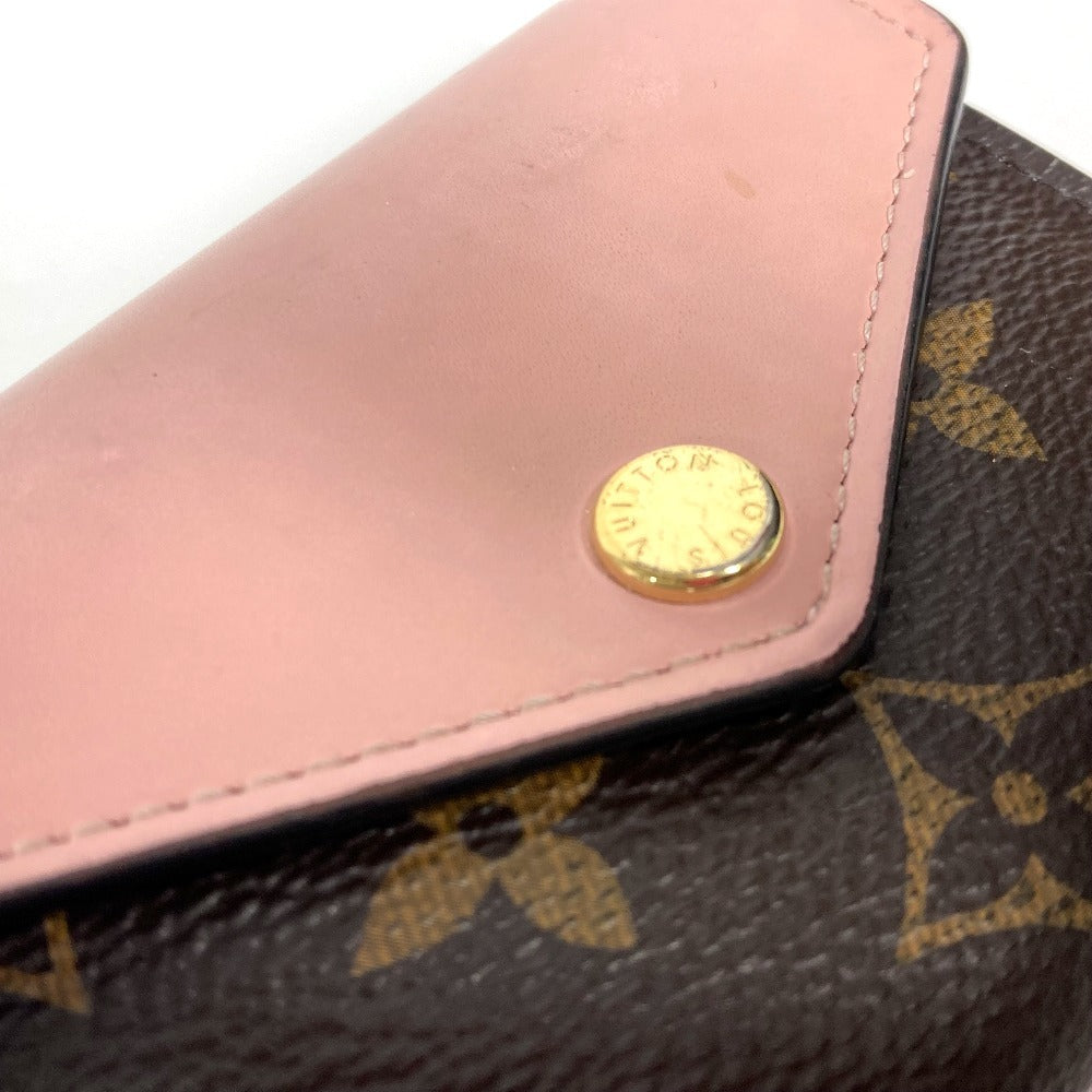 LOUIS VUITTON Trifold wallet M62933 Monogram canvas Brown Monogram Portefeuille Zoe