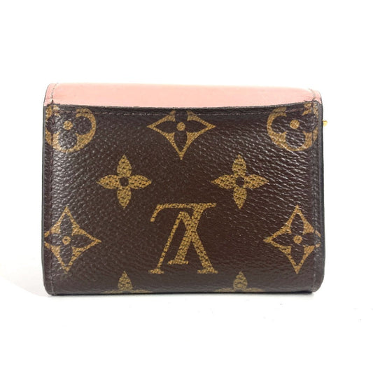 LOUIS VUITTON Trifold wallet M62933 Monogram canvas Brown Monogram Portefeuille Zoe
