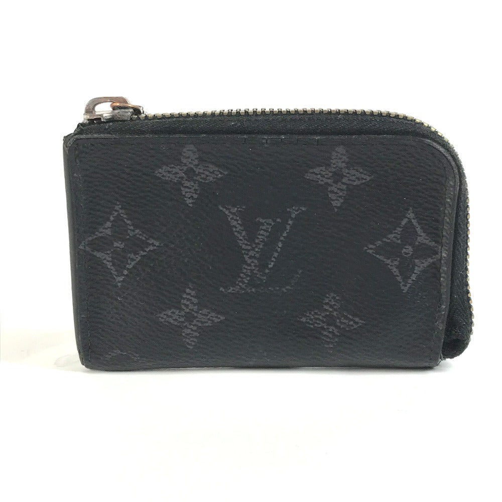 LOUIS VUITTON Coin case M63536 Monogram Eclipse Canvas black Monogram Eclipse Portemonejour