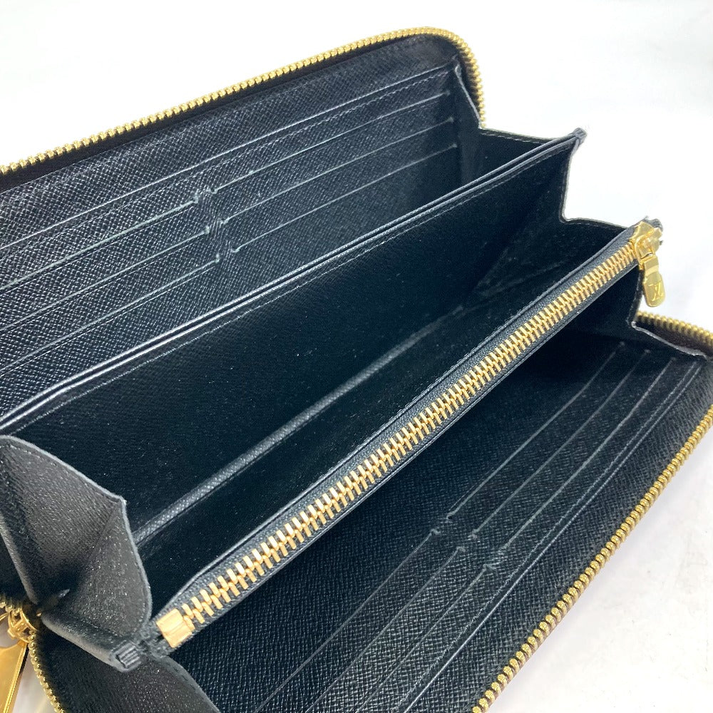 LOUIS VUITTON Long Wallet Purse M69353 Monogram giant canvas Brown Monogram Giant Zippy wallet Women Used Authentic