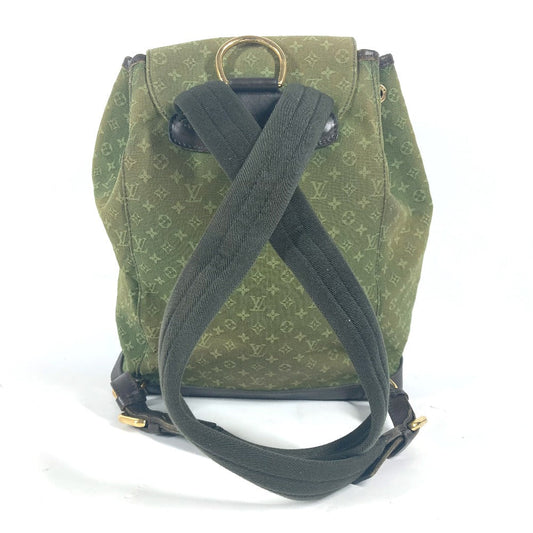 LOUIS VUITTON Backpack M92456 Monogram mini canvas khaki Monogram mini Montsouris GM unisex(Unisex) Used Authentic