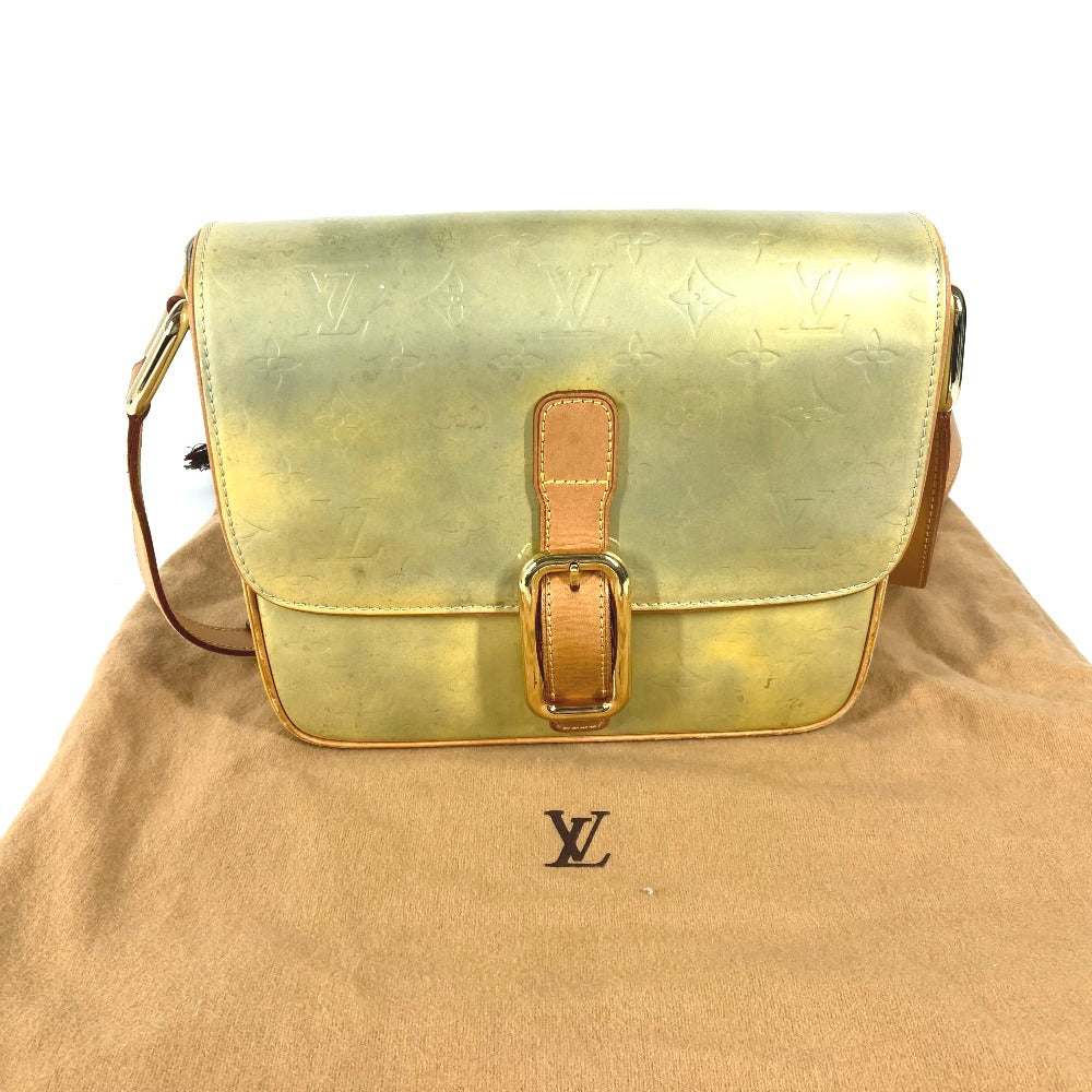LOUIS VUITTON Shoulder Bag M91148 Monogram Vernis gray Monogram Vernis Christie GM