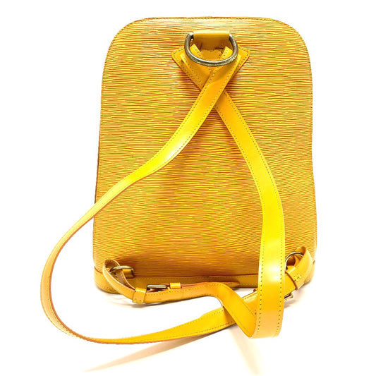 LOUIS VUITTON Backpack M52299 Epi Leather yellow Epi Coblanc unisex(Unisex) Used Authentic