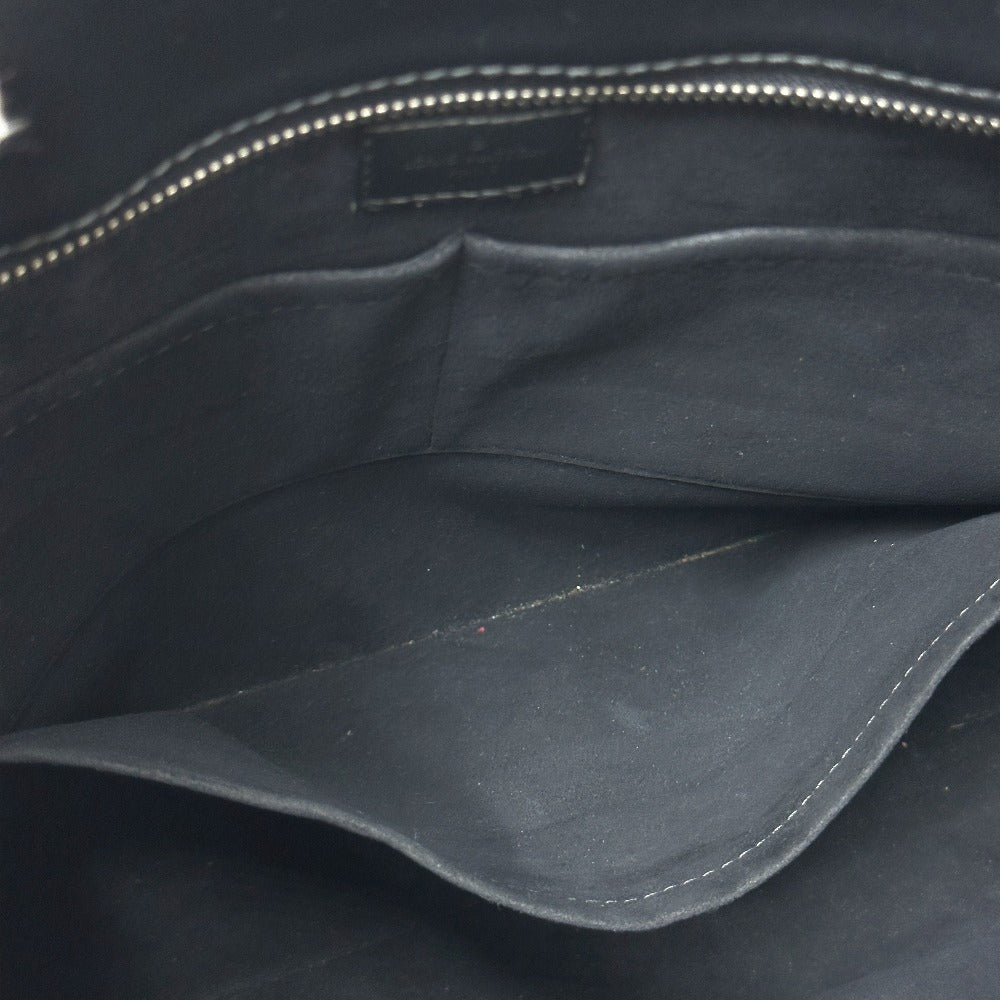 LOUIS VUITTON Tote Bag N41588 Damier Cobalt Canvas black Newport