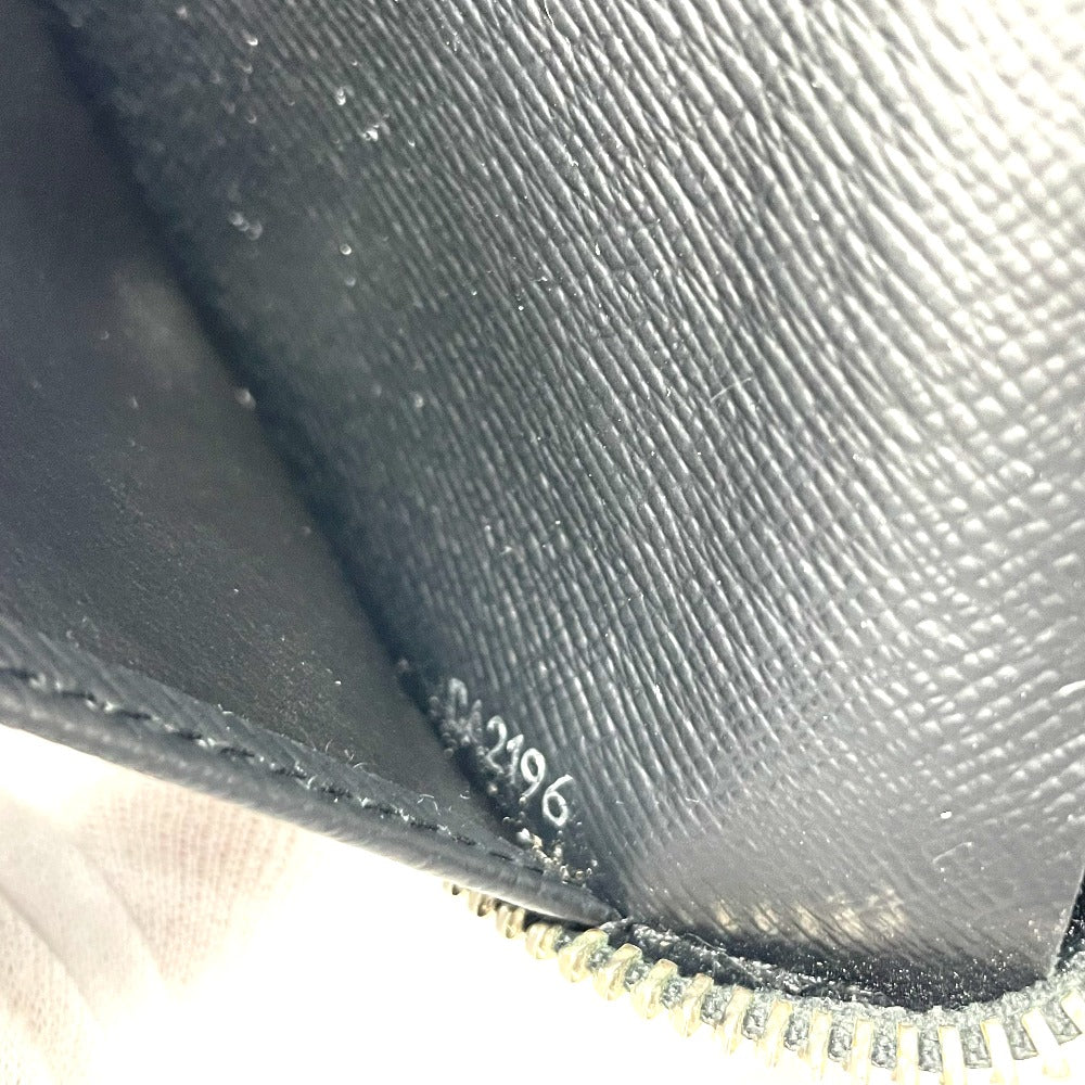 LOUIS VUITTON Long Wallet Purse N41683 Damier Grafitto Canvas Black x blue Damier Grafitte Christopher nemes mens Used Authentic