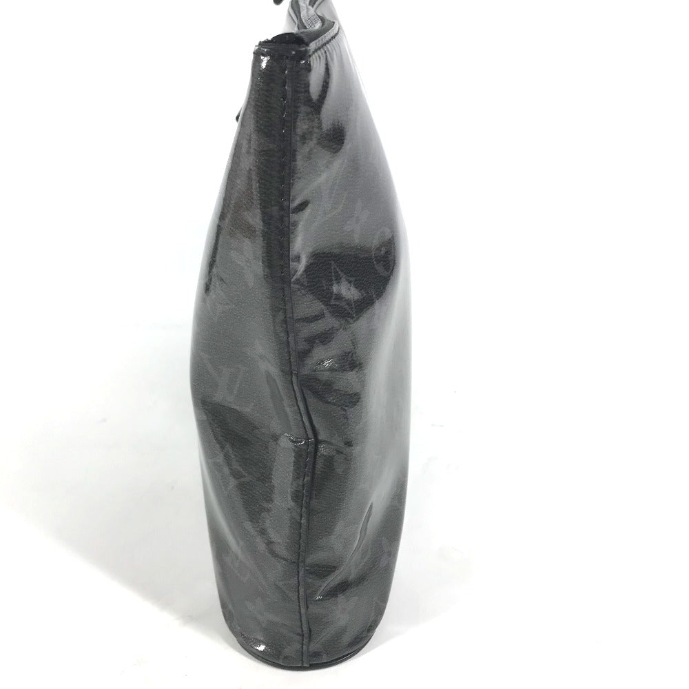 LOUIS VUITTON Clutch bag M63373 Plastics, Leather black Monogram Eclipse Glaze, Japan, Tokyo, Shinjuku Isetan Exclusive Pochette Cosmos mens Used Authentic