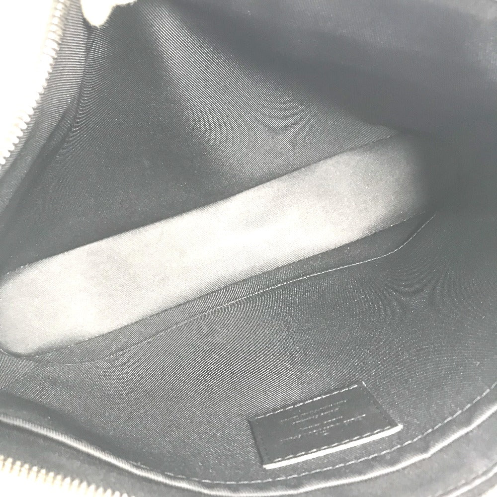 LOUIS VUITTON Clutch bag M63373 Plastics, Leather black Monogram Eclipse Glaze, Japan, Tokyo, Shinjuku Isetan Exclusive Pochette Cosmos mens Used Authentic