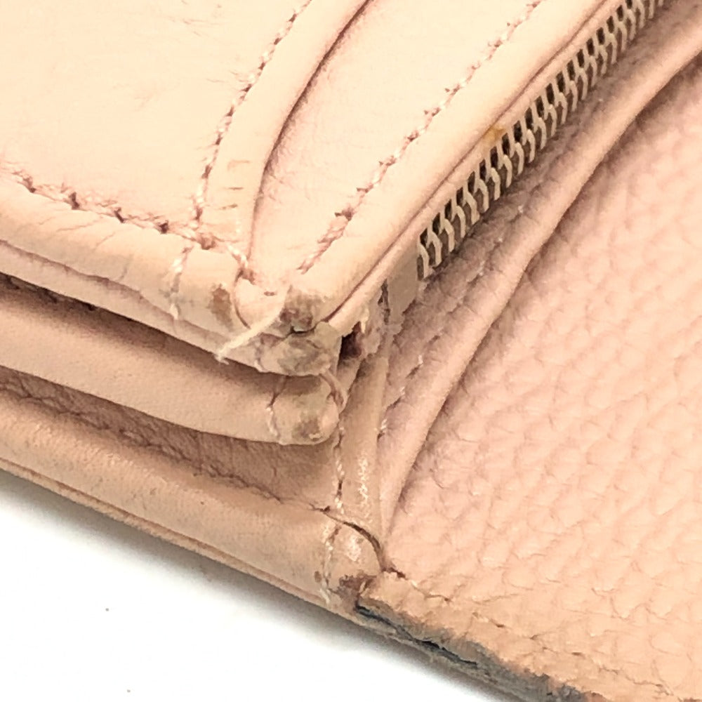 LOUIS VUITTON Long Wallet Purse M60145 monogram mahina leather pink Monogram Mahina Portefeuille Iris