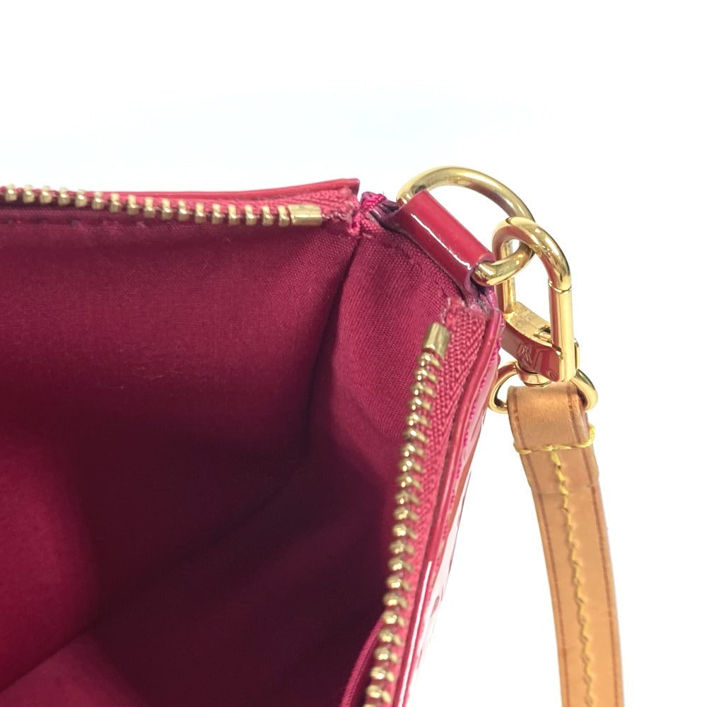 LOUIS VUITTON Shoulder Bag M91574 Monogram Vernis pink Monogram Vernis Pochette Accessoires