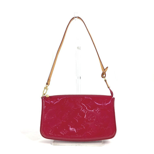LOUIS VUITTON Shoulder Bag M91574 Monogram Vernis pink Monogram Vernis Pochette Accessoires