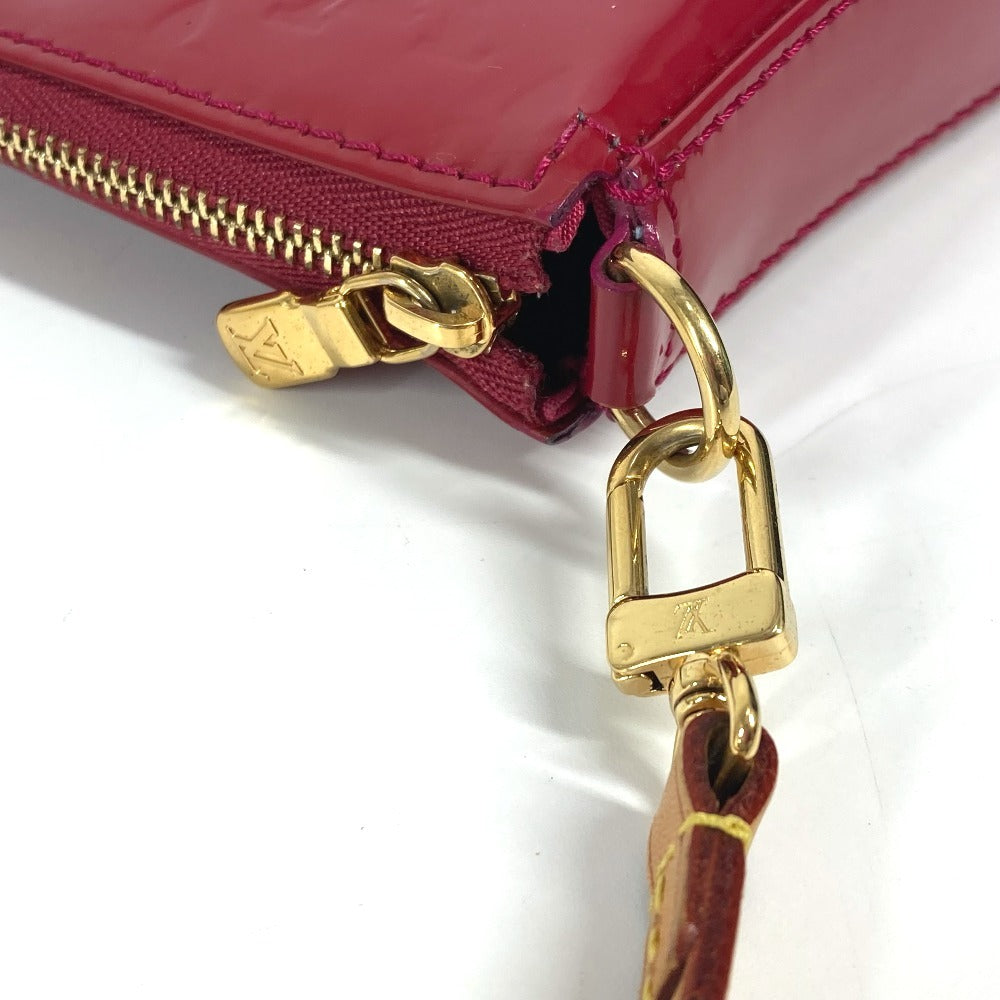 LOUIS VUITTON Shoulder Bag M91574 Monogram Vernis pink Monogram Vernis Pochette Accessoires