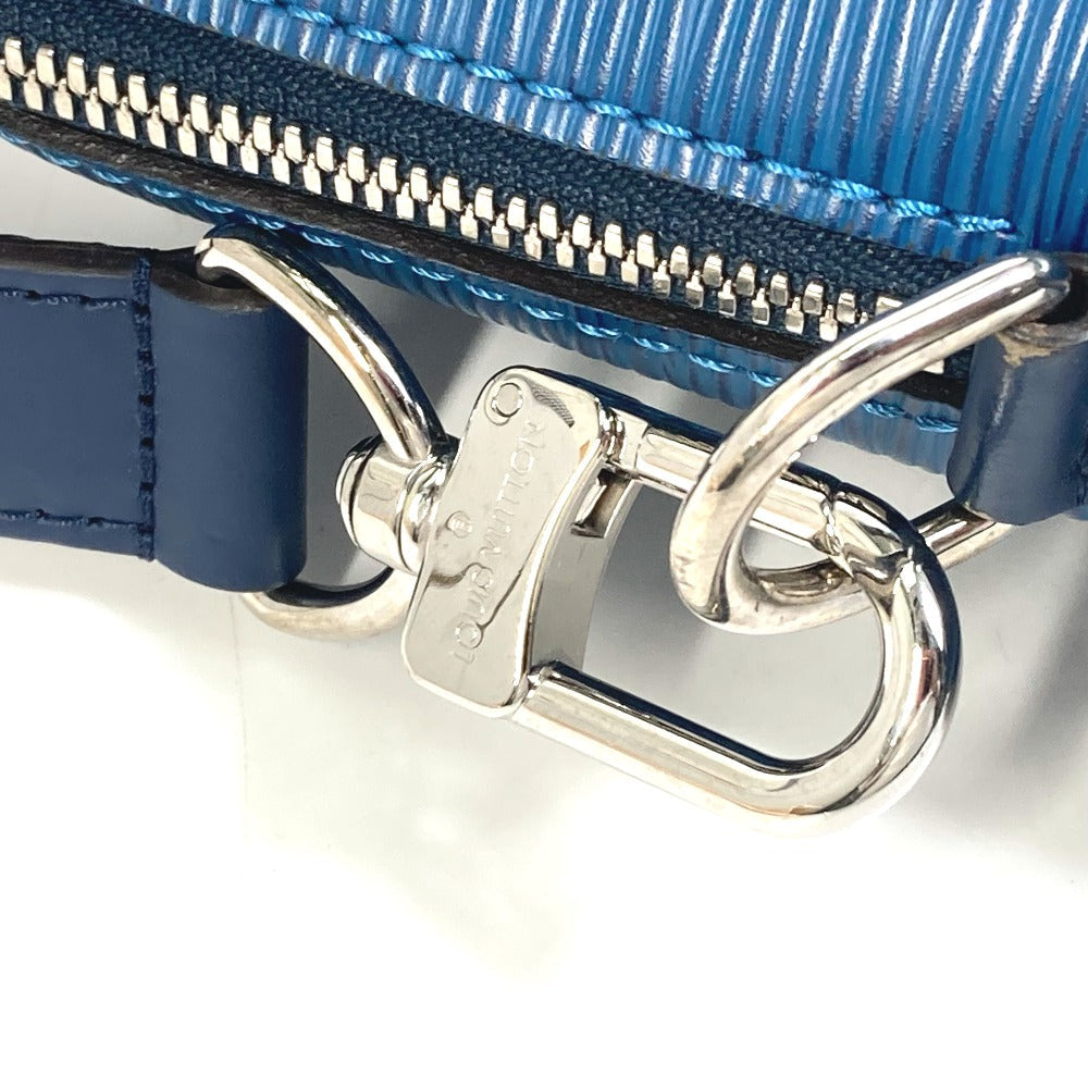 LOUIS VUITTON Business bag M51700 Epi Leather blue Porto documan Jules PDJ Handbag mens Used Authentic