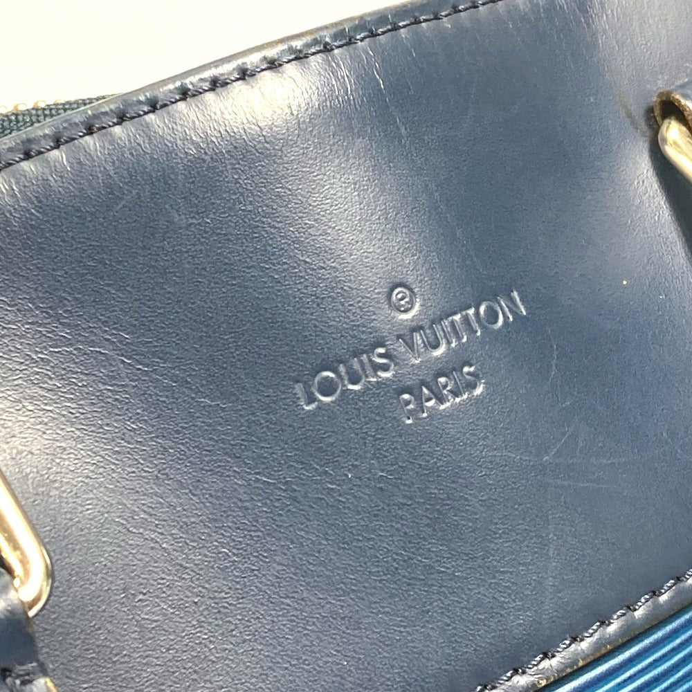 LOUIS VUITTON Business bag M51700 Epi Leather blue Porto documan Jules PDJ Handbag mens Used Authentic