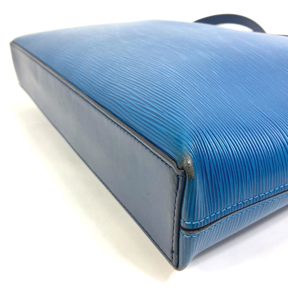 LOUIS VUITTON Business bag M51700 Epi Leather blue Porto documan Jules PDJ Handbag mens Used Authentic
