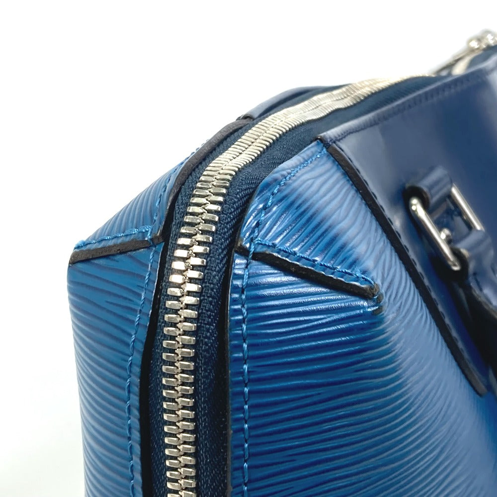 LOUIS VUITTON Business bag M51700 Epi Leather blue Porto documan Jules PDJ Handbag mens Used Authentic