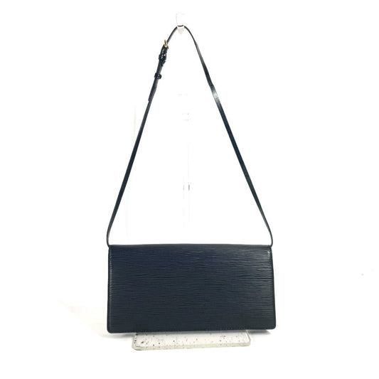 LOUIS VUITTON Shoulder Bag M52732 Epi Leather black Epi Honfleur Women Used Authentic
