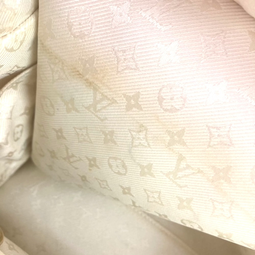 LOUIS VUITTON Handbag M95416 Leather / patent leather Beige off-white street shopper PM Tote Bag Women Used Authentic